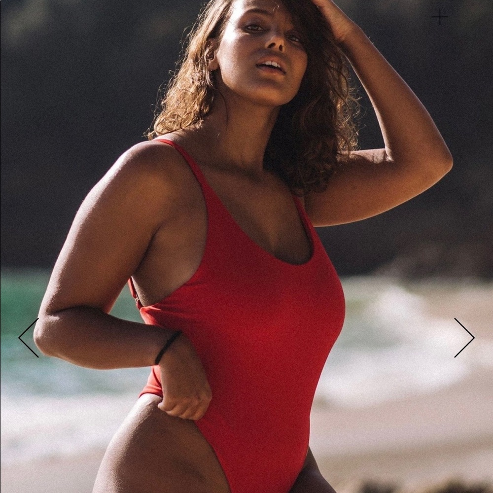 Bright Swimwear Red One piece